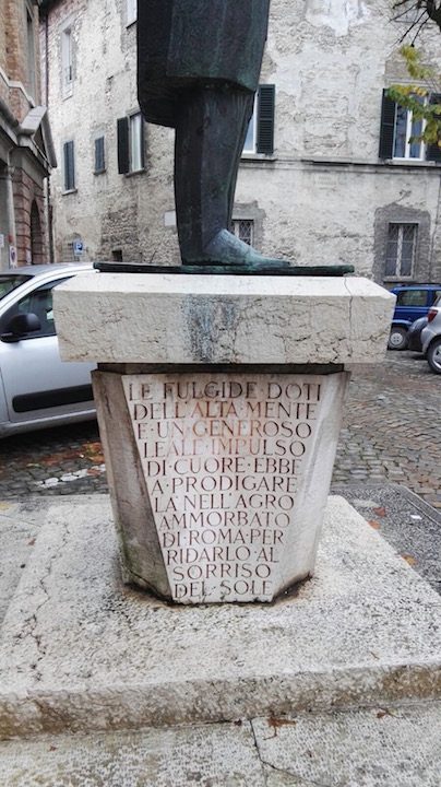 Angelo Celli's monument in Cagli 6.jpg